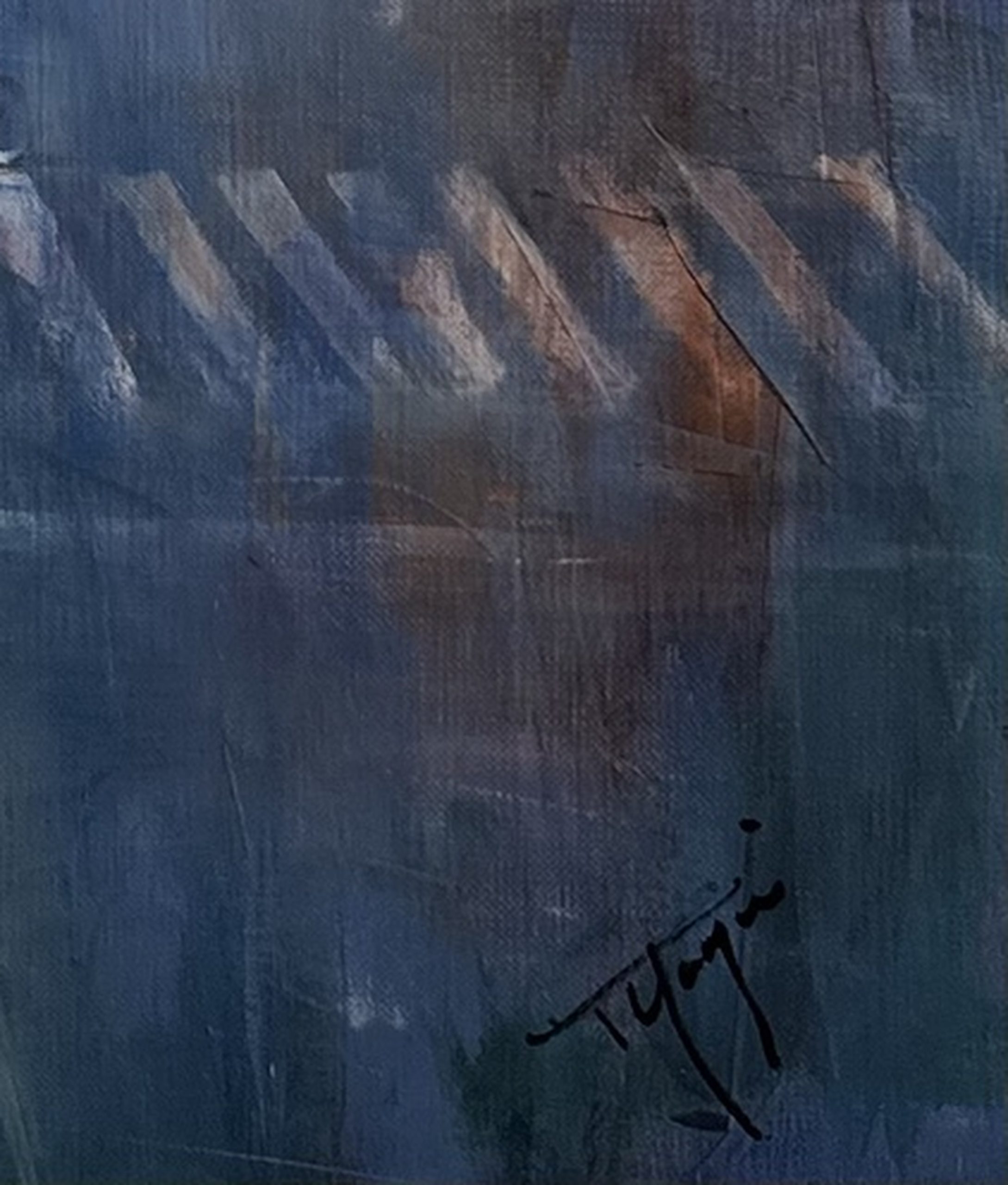 À contre-jour, détail 2